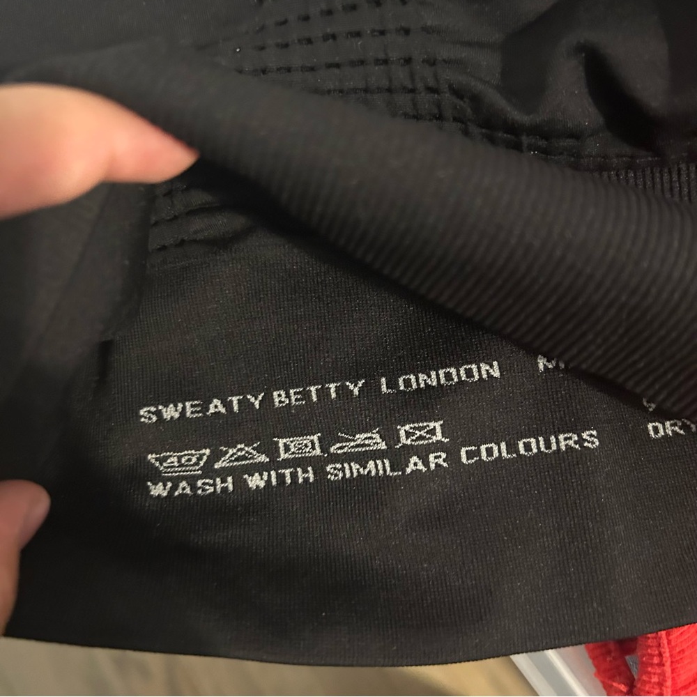NWT Sweaty Betty Black Women's Stamina Longline Sports Bra Seamless - Picture 7 of 8